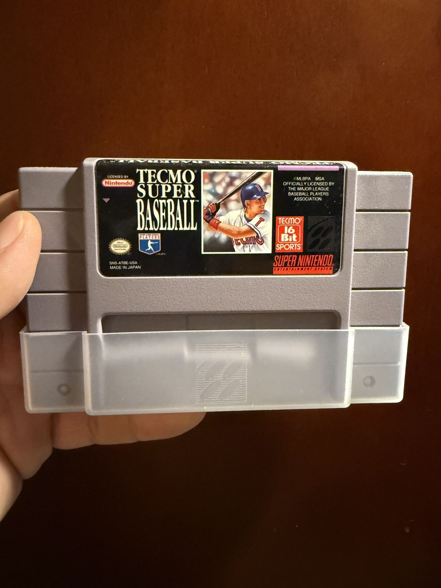 Tecmo Super Baseball – Super Nintendo SNES – Tested Classic Sports