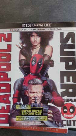 Deadpool 4K/ DVD /BLUERAY