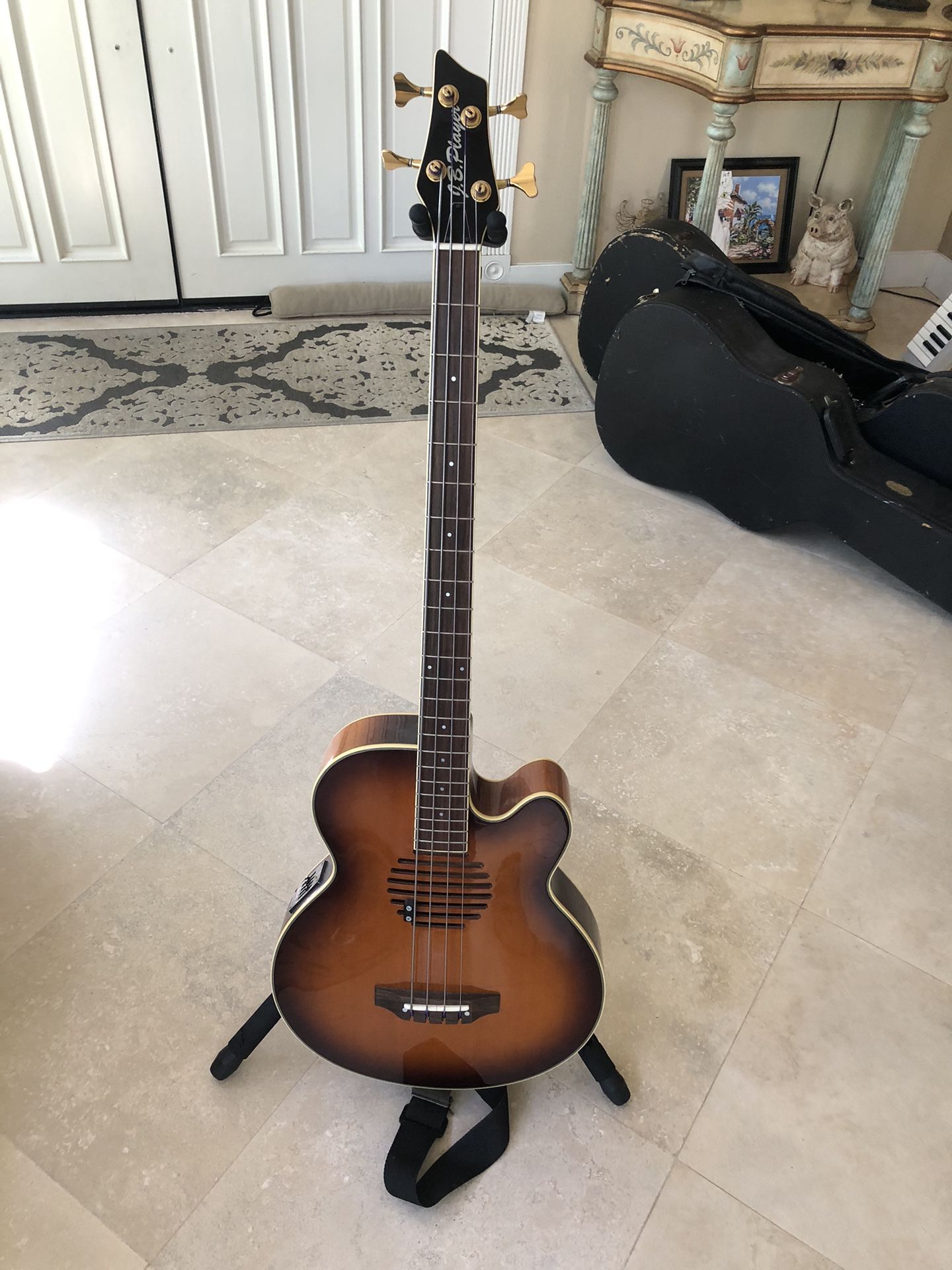 JB Player Acoustic Electric 4-String Bass