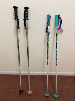 Set of 2 Ski Poles