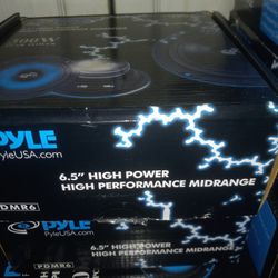 New Pair Of Pyle 6.5" Loudspeakers 