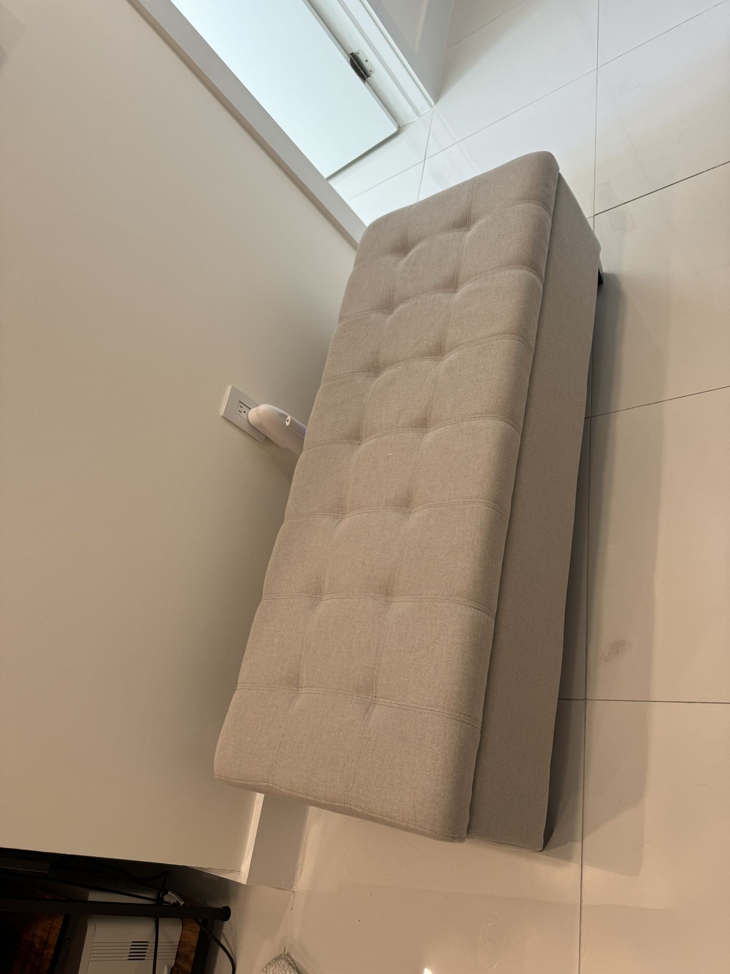 Storage Ottoman - Grey Gray