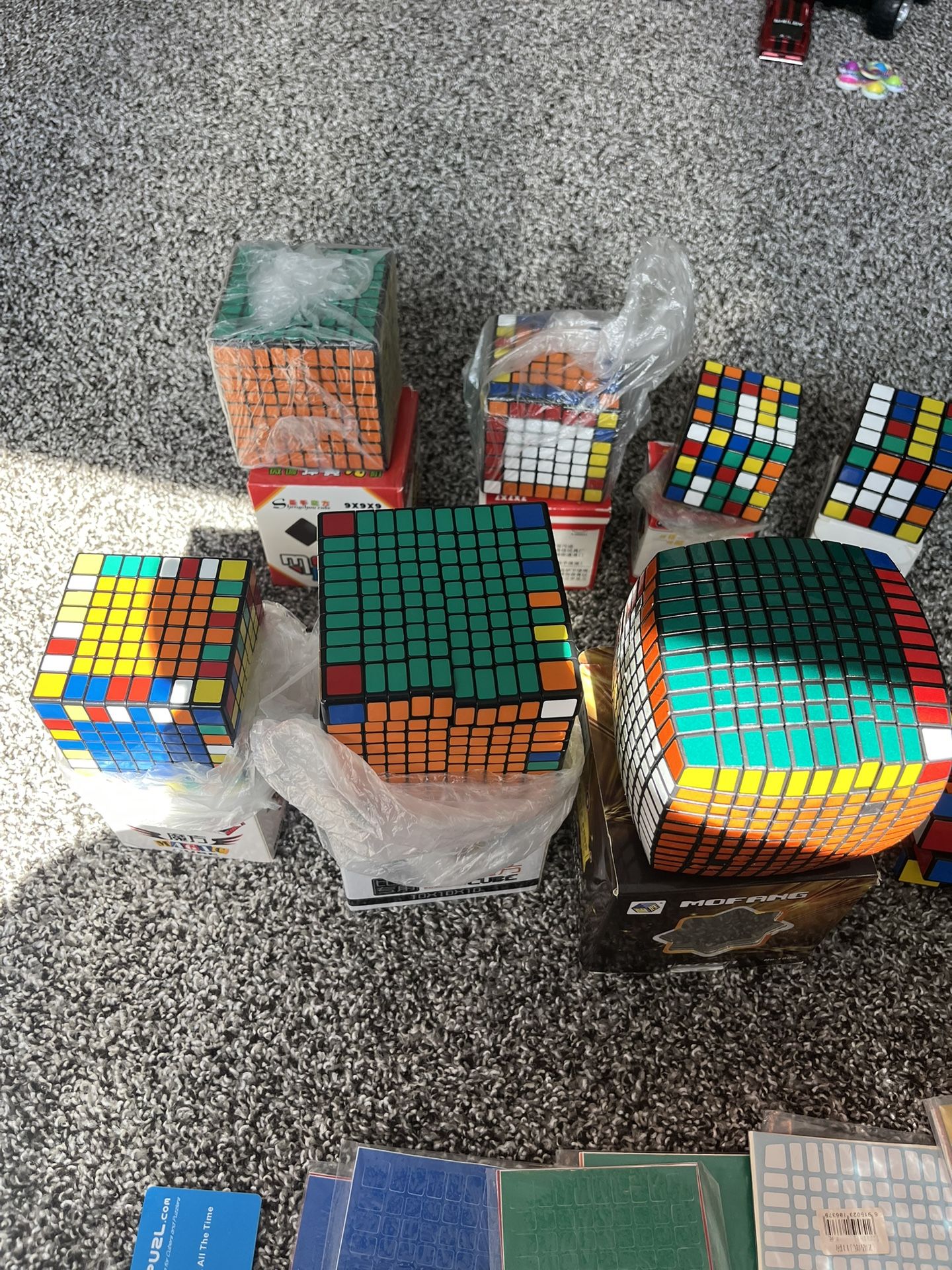 Large Rubik's Cube Collection