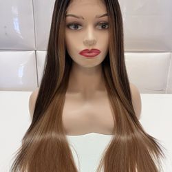 Synthetic Lace Wig- Long Straight Wig-$60 New-peluca Larga Lacia Nueva