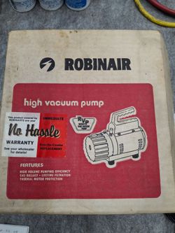 Robinair High Vacuum Pump in Box