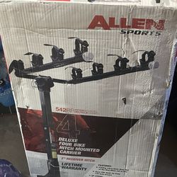 Allen Sports 4 Bike Hitch Deluxe Rack 542RR - 2” Receiver