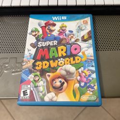 Super Mario 3D World Wii U