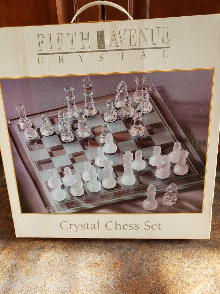 Crystal Chess Set