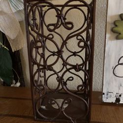 Brown Candle Holder 