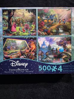 Disney Puzzles ×4