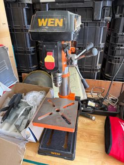 WEN 8” 5-Speed Benchtop Drill Press – Model 4208