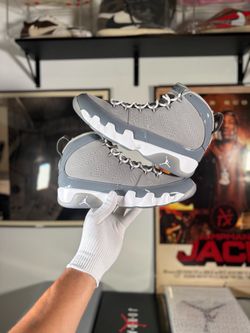 Jordan 9 Cool Grey – Multiple Sizes – $240
