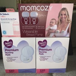 BREASTPUMP BABY ESSENTIALS  HAUL ( MOM COZY ) NEW ! 