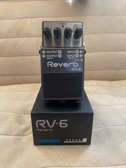 Boss RV-6 Reverb Pedal
