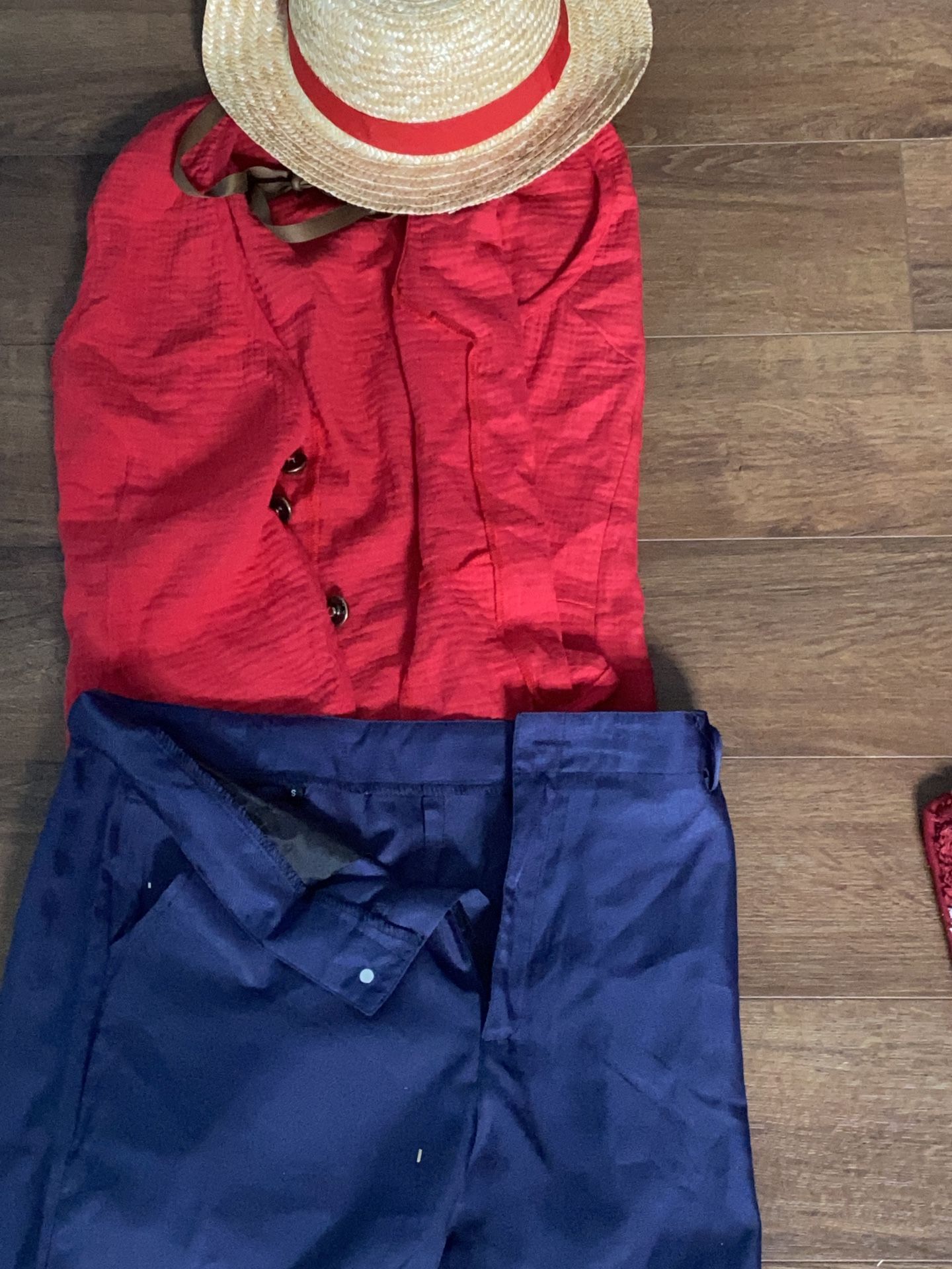 Luffy One Piece Costume (cosplay) Anime