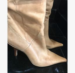 Crust Tan Leather Boots size 9 M