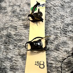 Merrek 158cm Snowboard With bindings