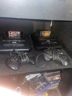Sega Genesis Lot 3 Systems 