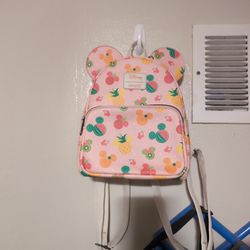 Minnie Mouse Mickey Mouse Disney Backpack Loungfly Cute Pink Gift For Her Summer Bag