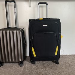 One Expandable Brand-Name Spinner Suitcase