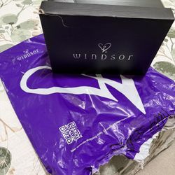 Windsor Black Lace Heels