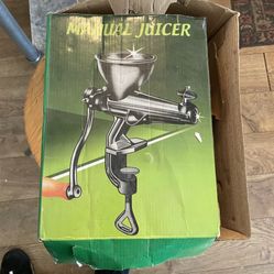 Manual Juicer