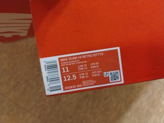 Nike dunk hi