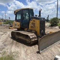 Enclosed Cab John Deere 450 Dozer