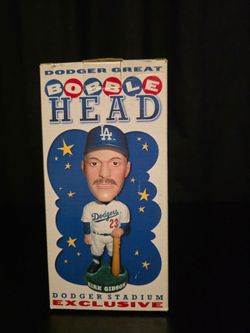 Kirk Gibson Dodgers Bobblehead 2001 Dodger Stadium Exclusive w/ Box