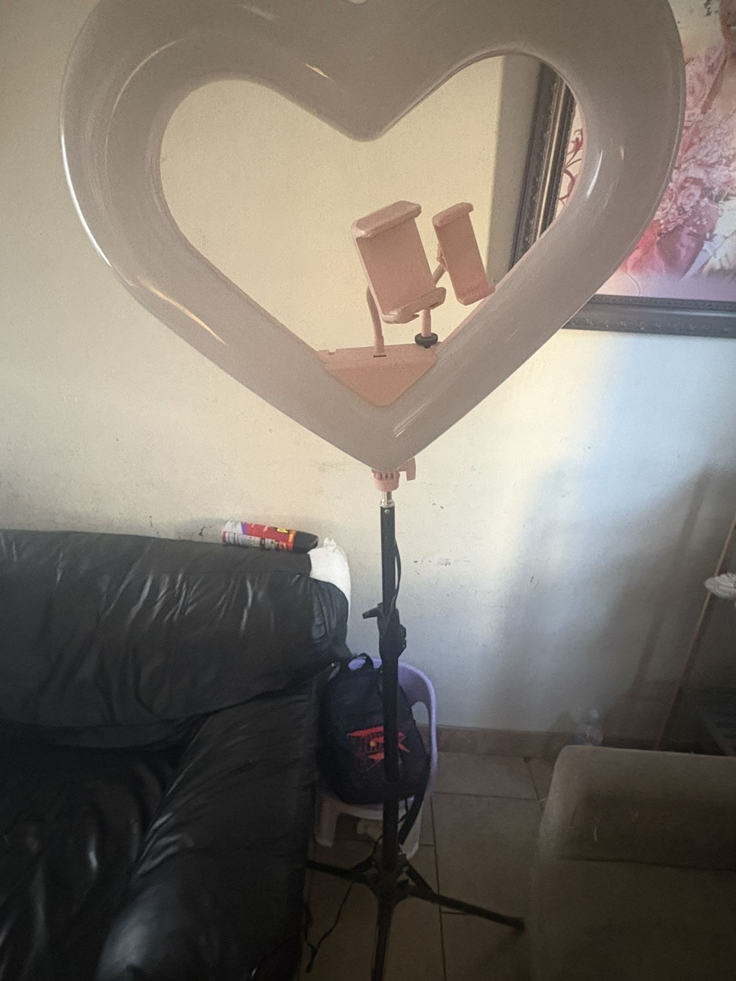 Heart Shape Ring Light 