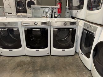 MAYTAG XL CAPACITY WASHER DRYER ELECTRIC SET FREE DELIVERY