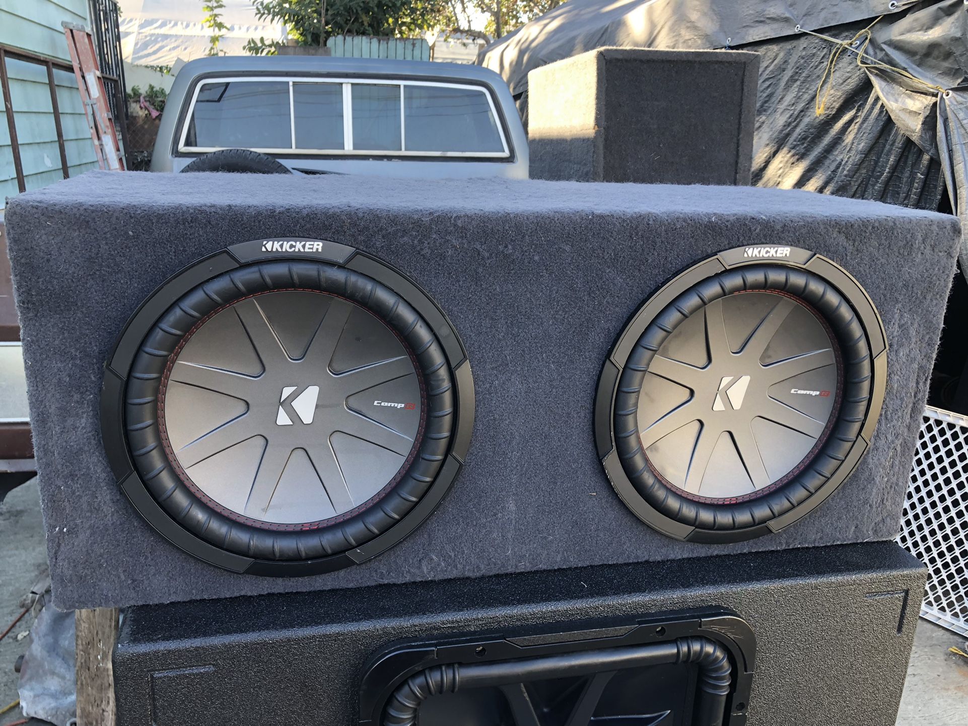 12 Inch Kicker Comp R Subwoofer Box