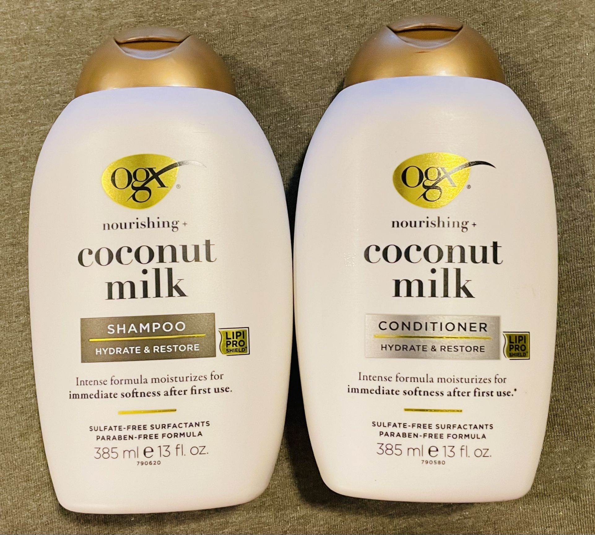 OGX Coconut Milk Shampoo & Conditioner