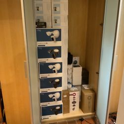 Ring, Floodlight Cam Wired Brand New In The Box, White, And Black Colors