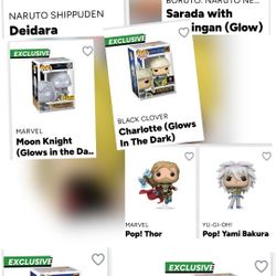 Funko Pop Lot 