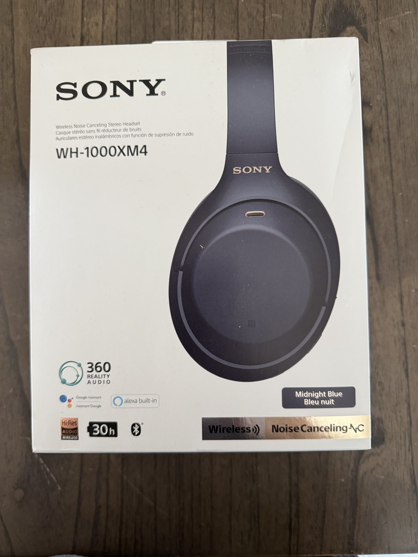 Sony WH-1000XM4 Wireless Noise-Canceling Headphones – Used