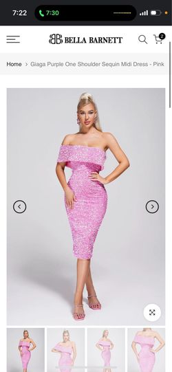 Bella Barnett pink dress - M