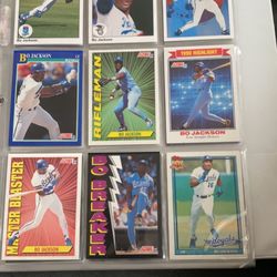 Bo Jackson Baseball Cards