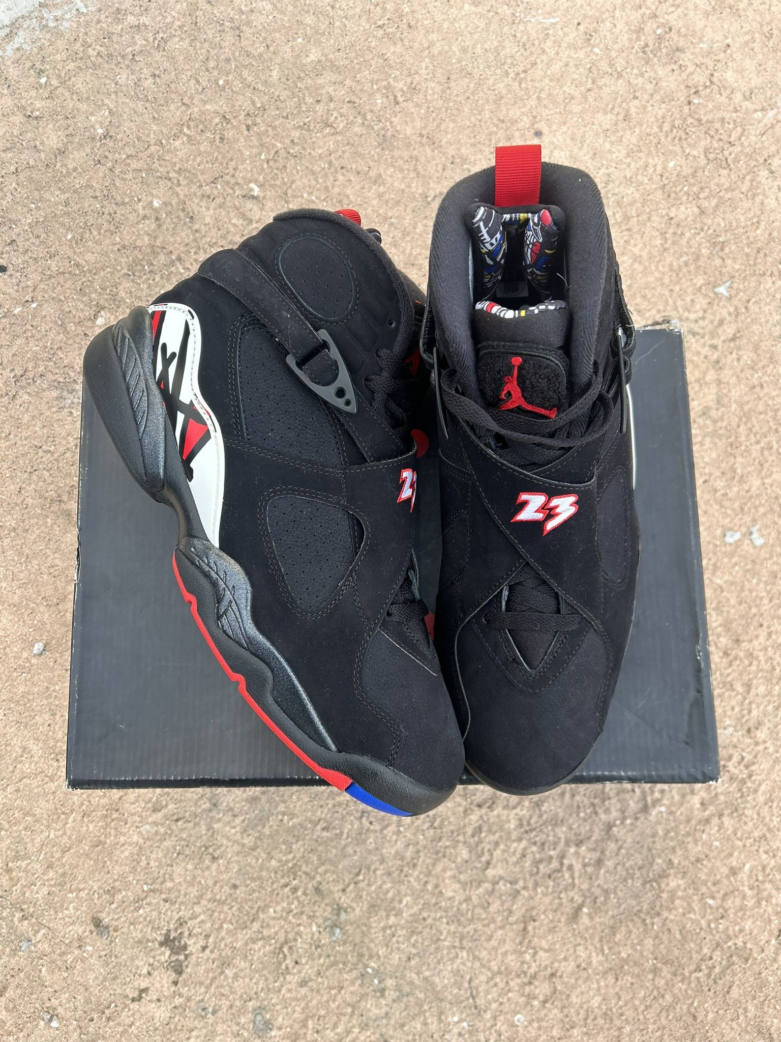 Playoff Jordan 8s Size 9.5❤️