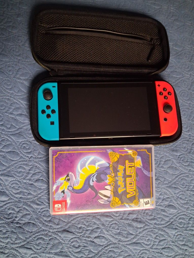 Nintendo Switch And Pokémon Violet