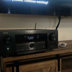 Denon AVR and SVS subwoofer