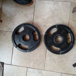 2 10 Lb Olympic Plates
