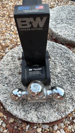 B&W Hitches Class IV Tow & Stow Ball Mount, 3 ball Hitch   ( FIRM ON THE PRICE)