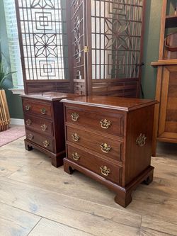 Set of Batchelor Chest Nightstands by Pennsylvania House
