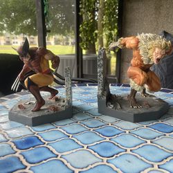 Porcelain Bookends