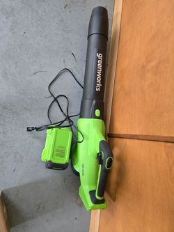 40 volt blower with strap