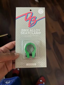 90’s DB bmx seat clamp new in packaging