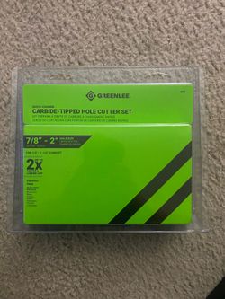 Green Lee 660 (6 piece hole cutter kit)