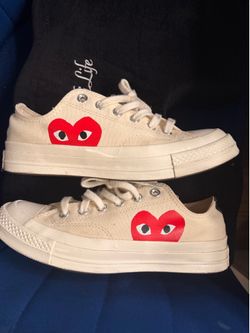 CDG converse 6.5 men 8.5 women