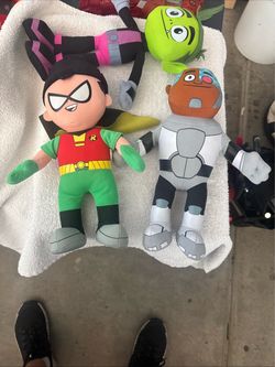 Teen Titans Go Plush Toy Set